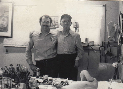 Don and Lem Ward in 1978