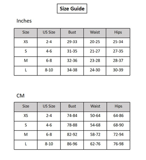 sizeChart