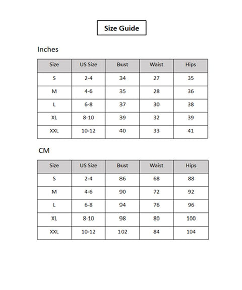 sizeChart