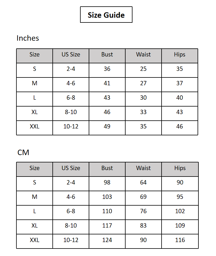 Solid Hoodie Zip Front Long Sleeve Top & Pants Set conversion chart & size guide