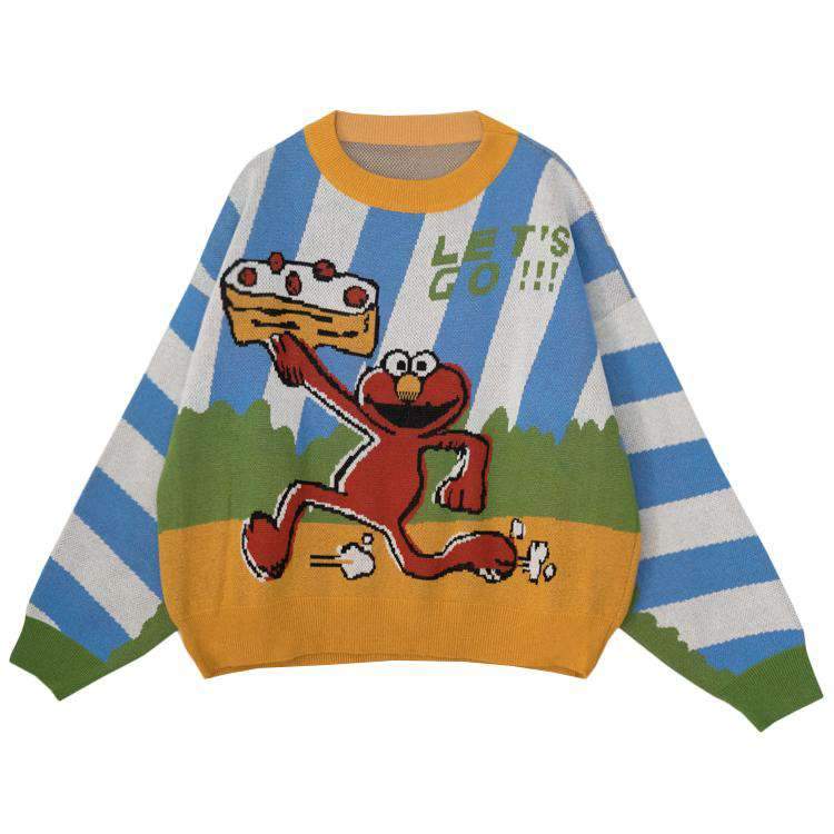 sesame street sweater