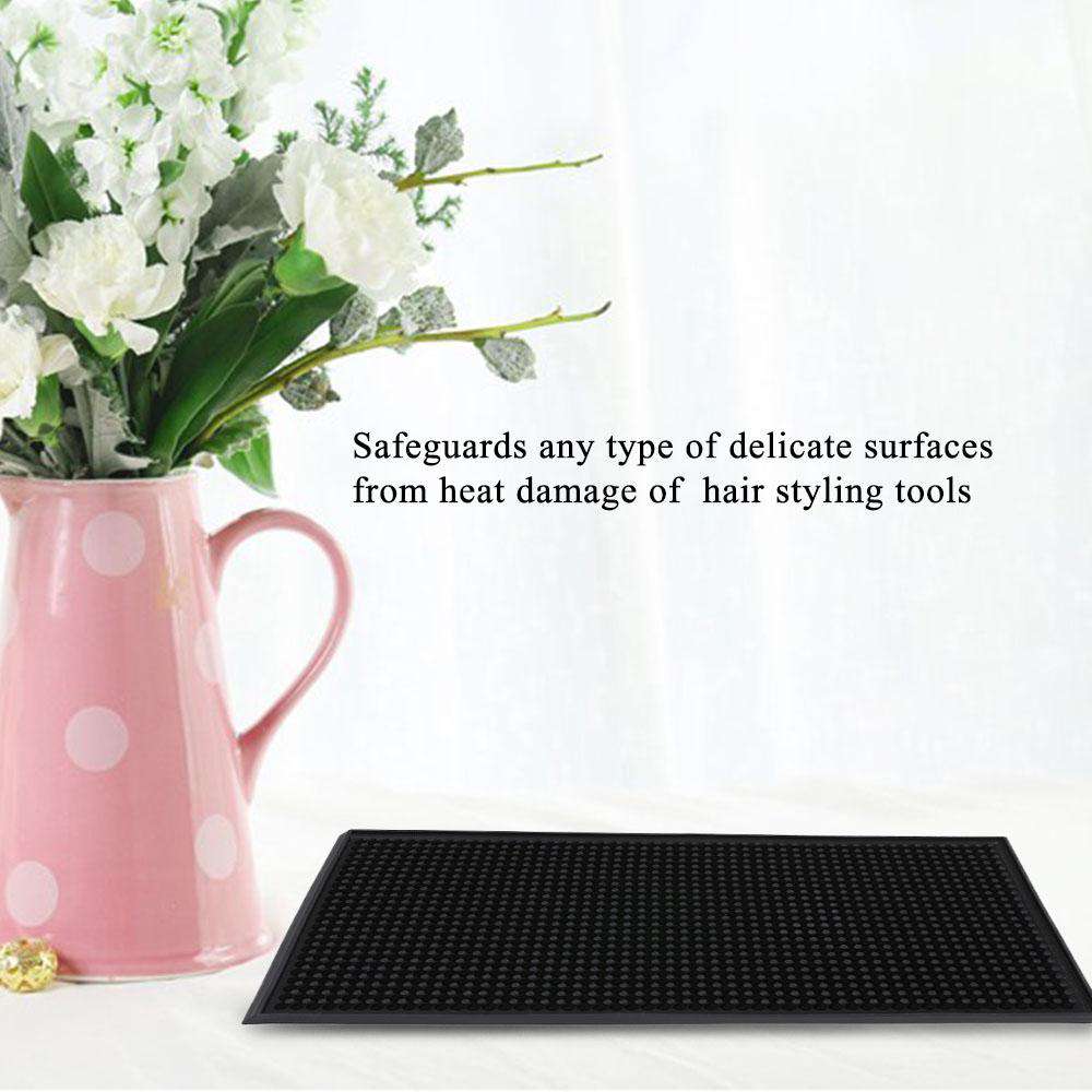 Silicone Heat Resistant Mat Anti Heat Mat For Hair Straightener