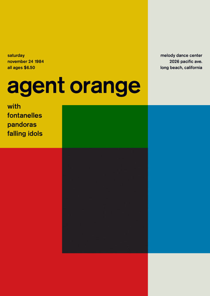 agent orange at melody dance center, 1984