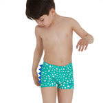 Speedo Corey Croc Allover Applique Aquashort Infant Boys Emerald/Blue/White