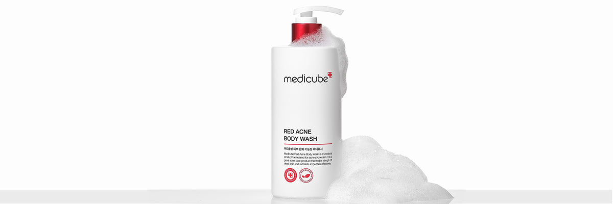 Red Acne Body Wash