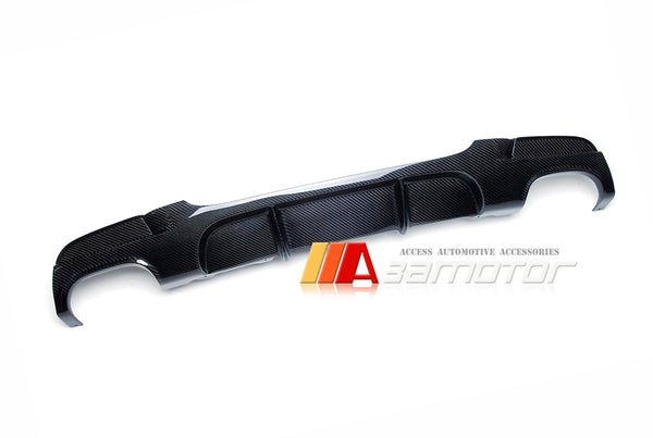 Carbon Fiber MP Rear Bumper Diffuser Quad fit for 209-2011 BMW E90 LCI 3-Series Sedan M Sport