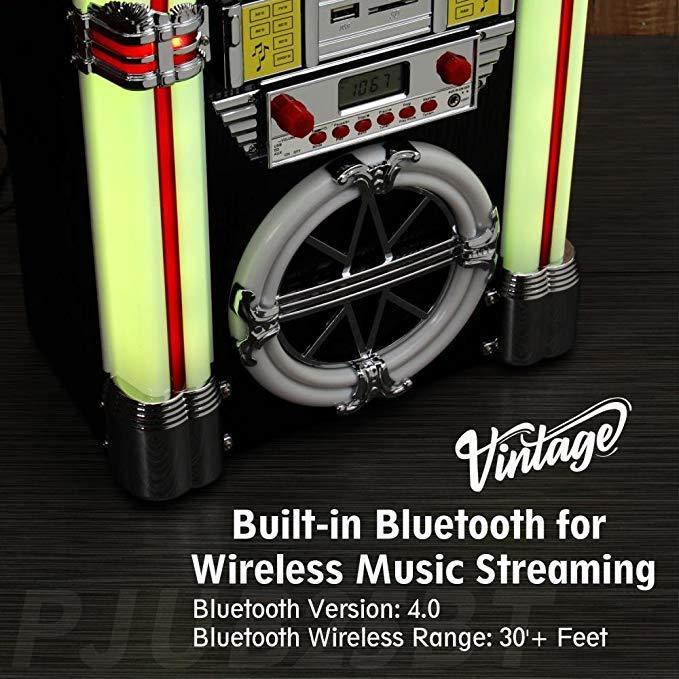 pyle pjub25bt bluetooth jukebox