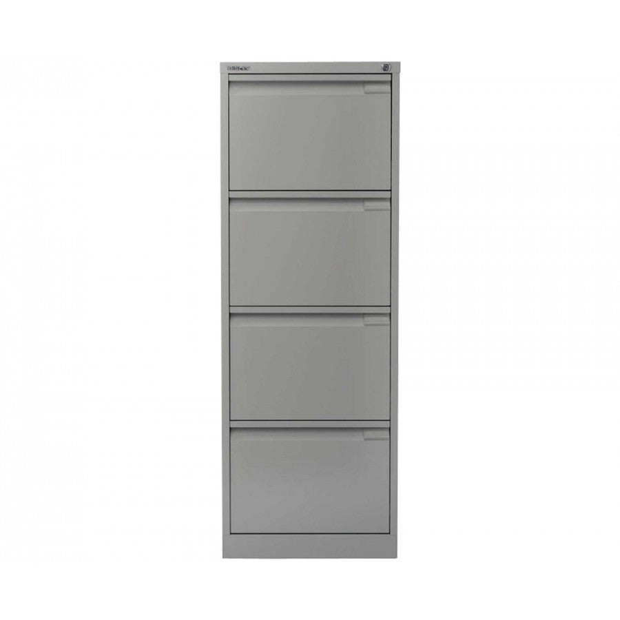 Bisley 4 Drawer Foolscap Filing Cabinet Bs4g Grey Princegb