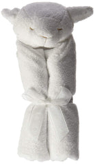 White lamb blanket. 