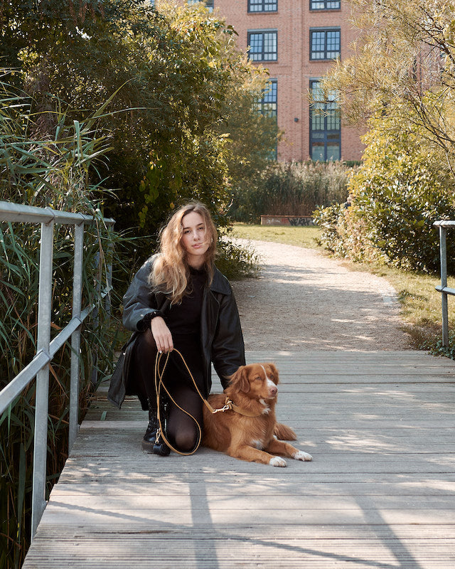 Herbstlooks für den Hundespaziergang