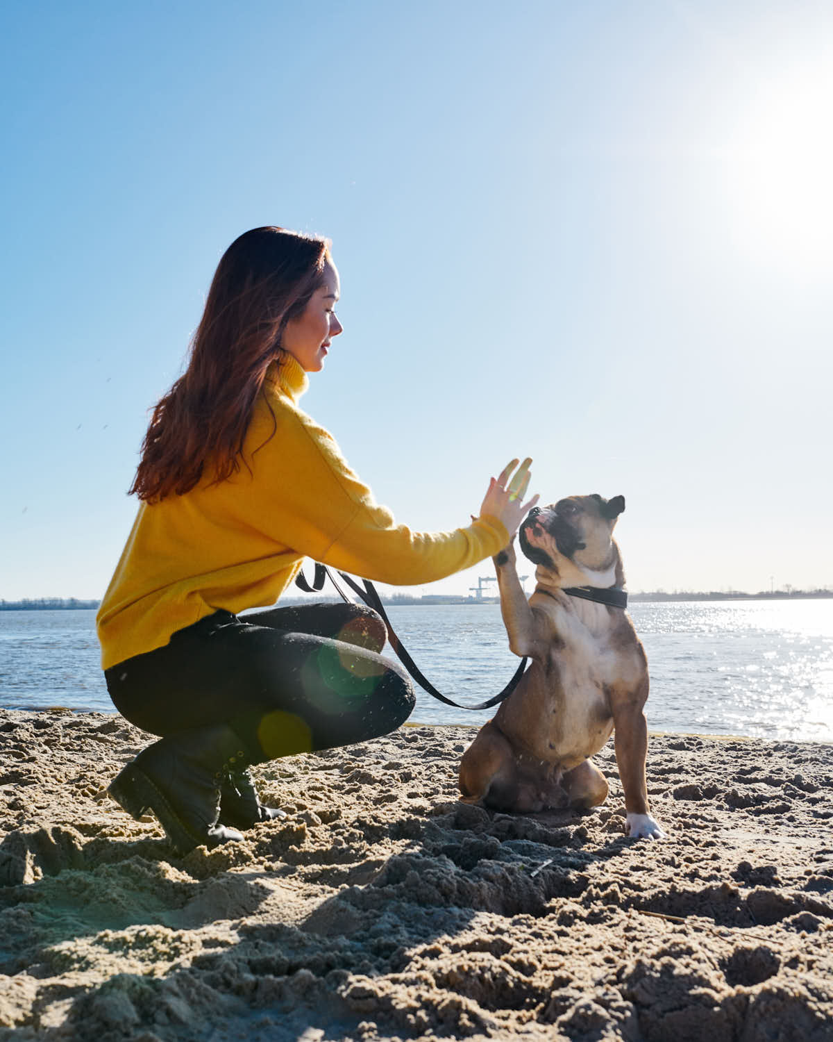 High Five mit Carlos