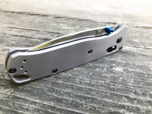 bugout scales benchmade titanium custom