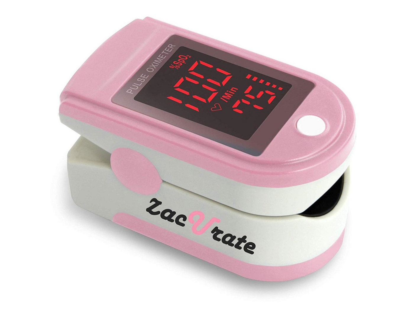 Zacurate Pink Series Fingertip Pulse Oximeter (Blood Oxygen SpO2)