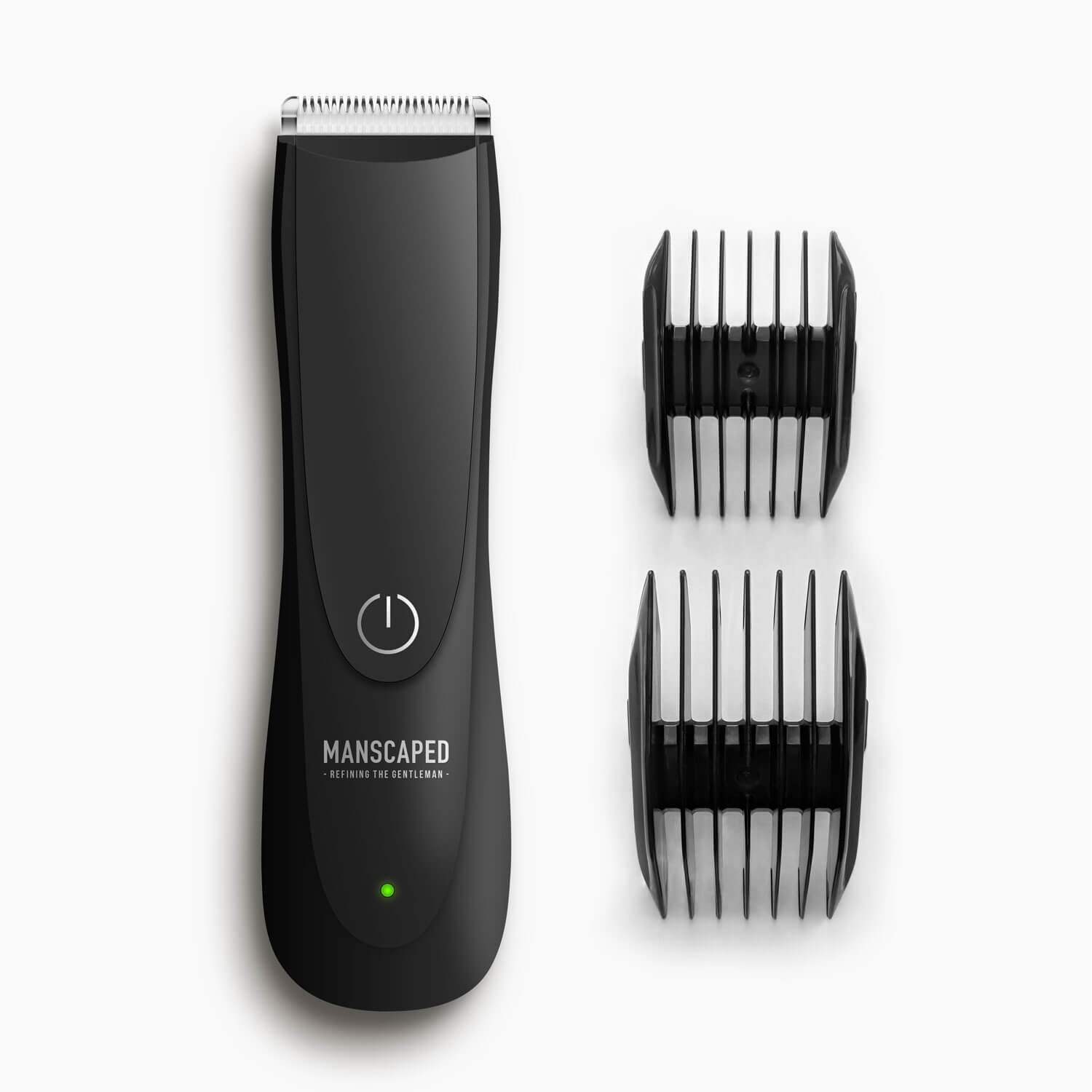 manscaping with trimmer