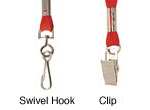 Swivel Hooks and Bull dog clips