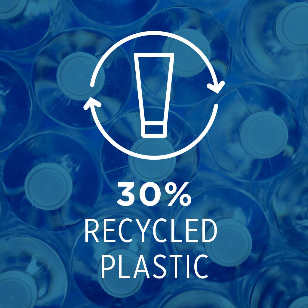 30% Recycled Plastic