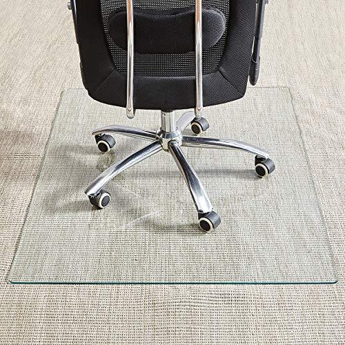 Tempered Glass Chair Mat, 36inch×46inch, 1/5 Inch Thick Office Chair M –  RoseHomeFashion