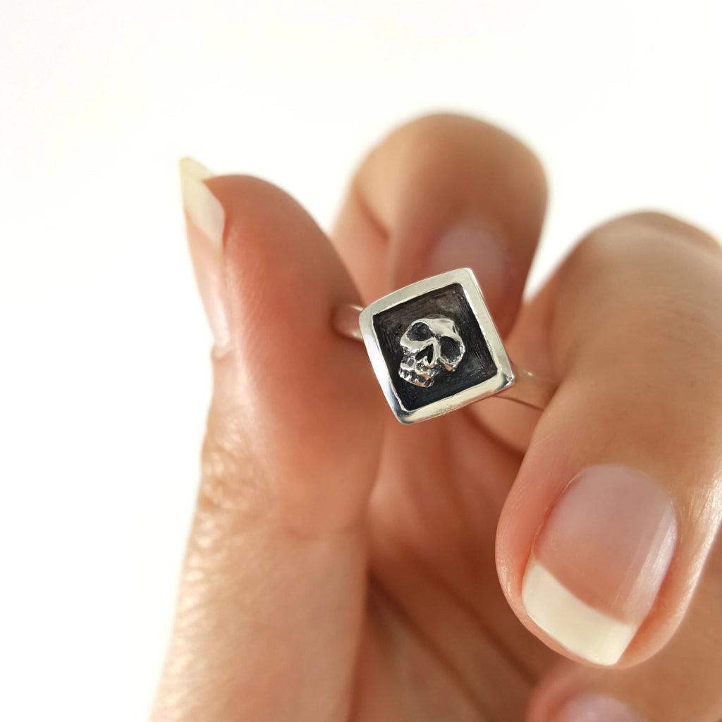 Tiny Skull Ring