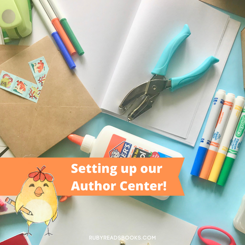 setting up an author center