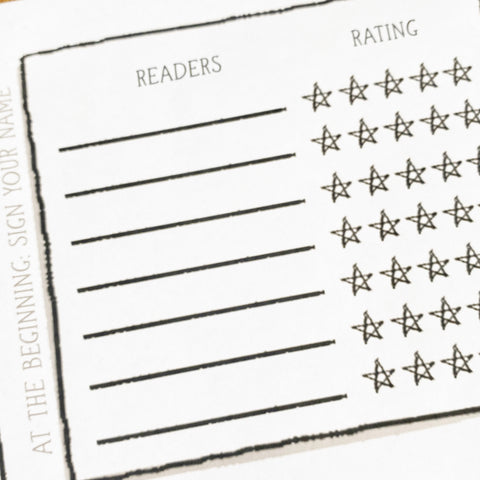 Readers and Ratings block on Read-Aloud Poster