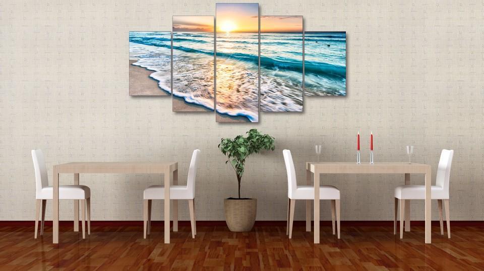 Sunset Beach Canvas Wall Art Find A Canvas