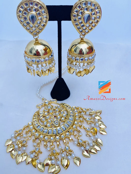 Pipal patti | Gold jewelry fashion, Gold jewelry gift, Bridal jewelry  collection