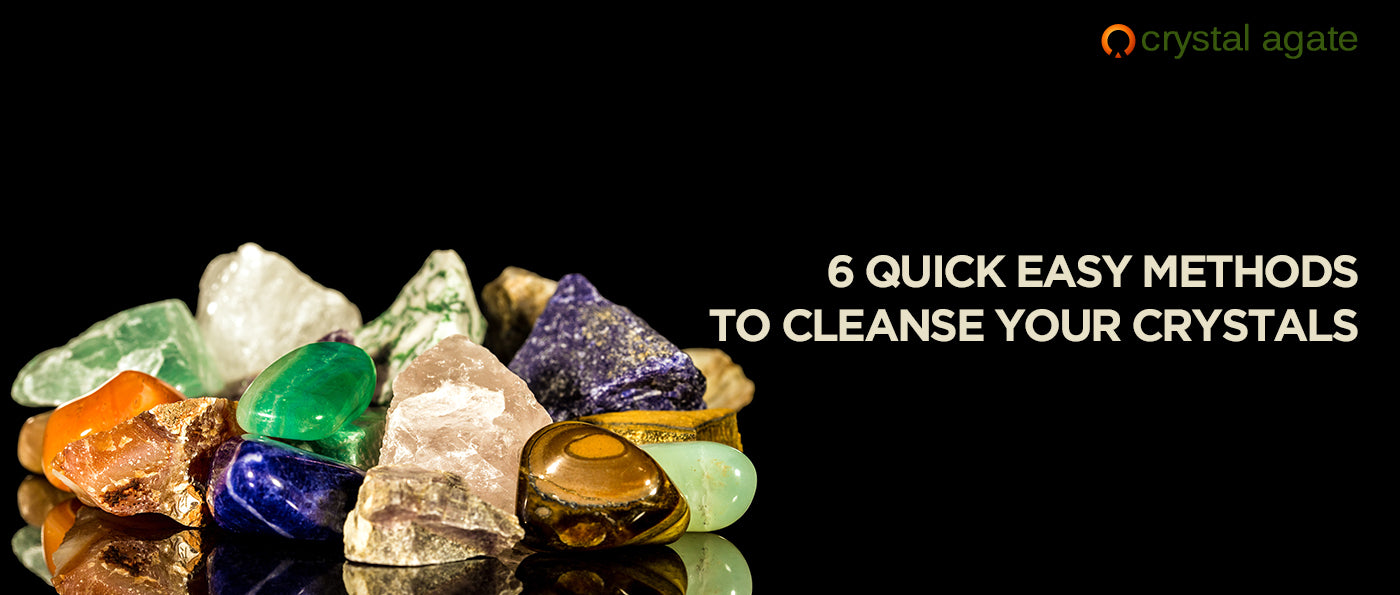   6 quick easy methods to cleanse your crystals