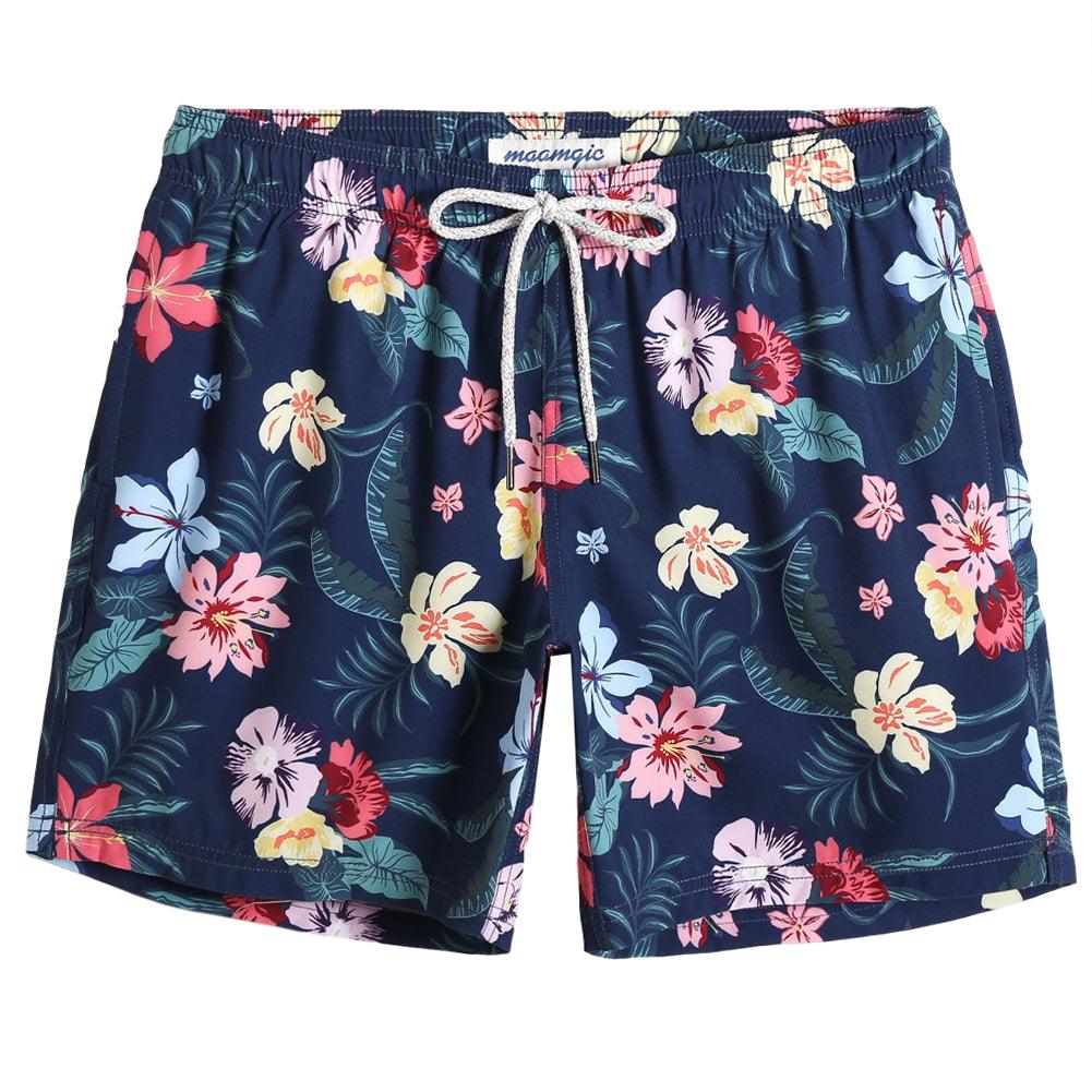 4.5 Inch Short Swim Trunks Slim Fit - Haze Blue