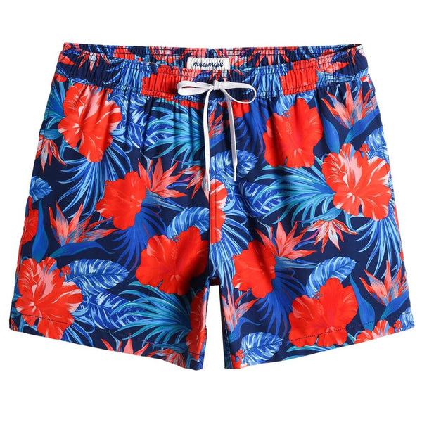 5.5 Inch Inseam Men's Stretch Vacation Swim Trunks – Page 2 – maamgic