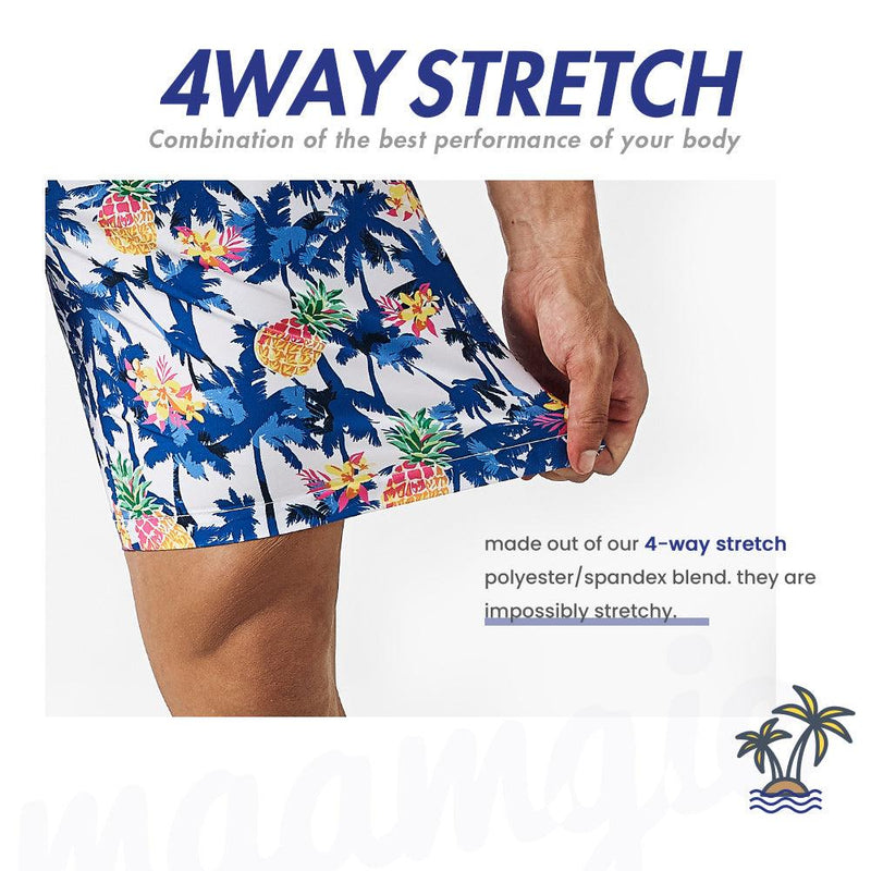 best mens stretch swim trunks