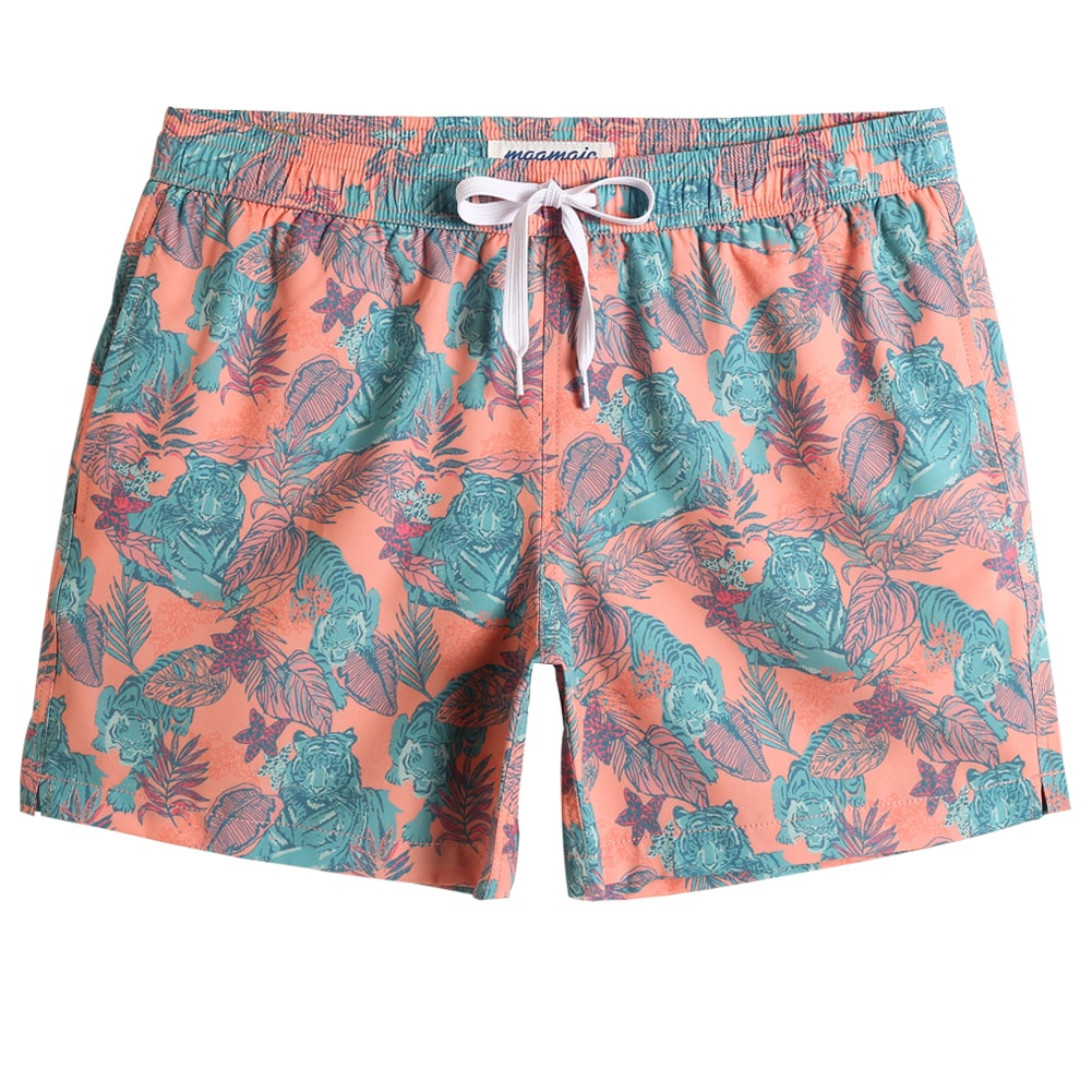 4.5 Inch Short Swim Trunks Slim Fit - Haze Blue