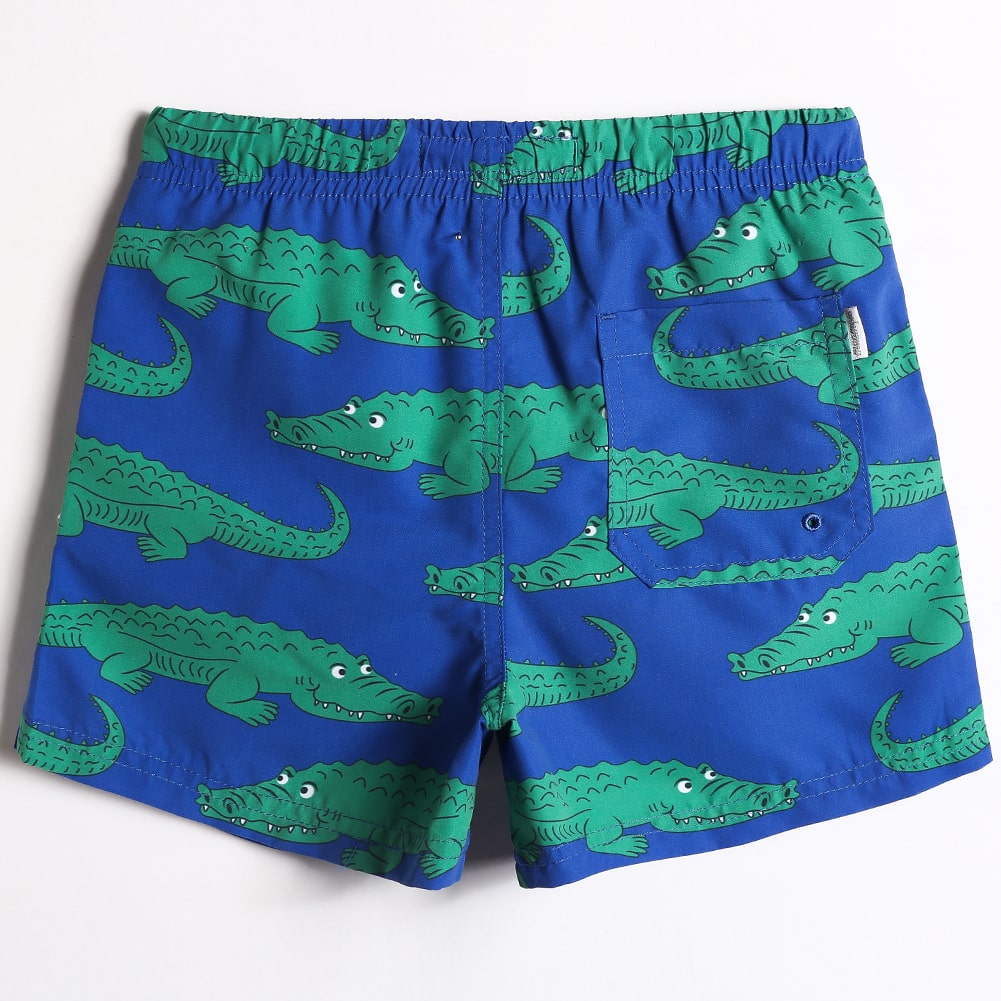 Boys Cute Crocodile Swim Trunk