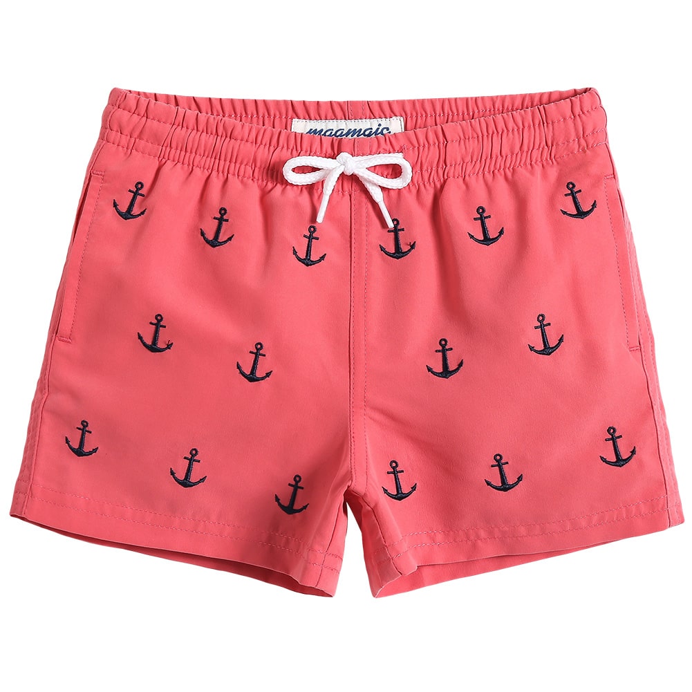 Boys Pink Soft Hand Swim Trunk