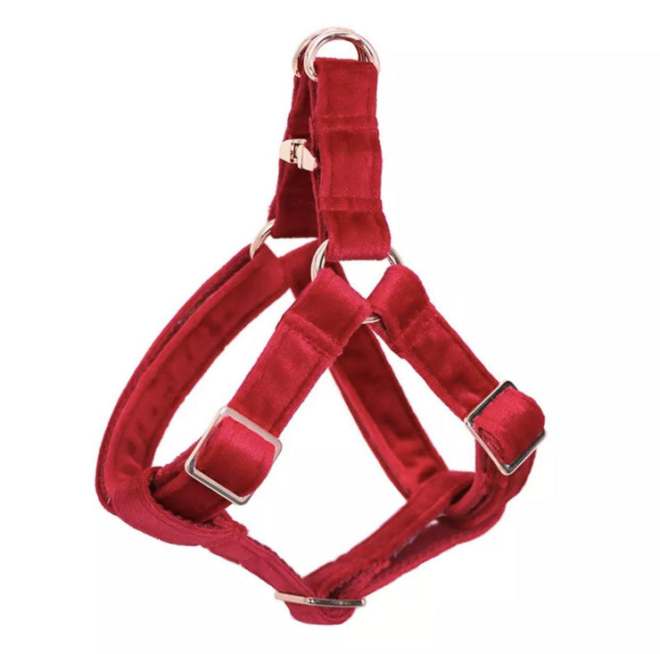 dog harness with velvet