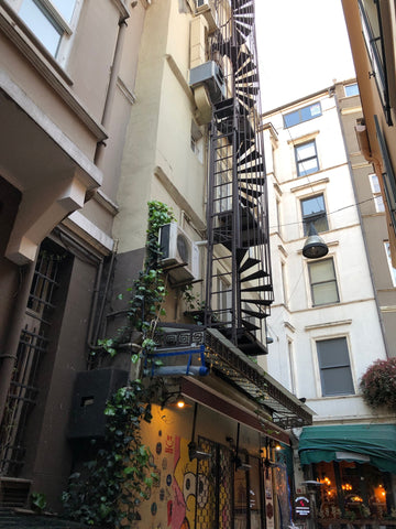 Charming side streets of Istiklal Street (Taksim)