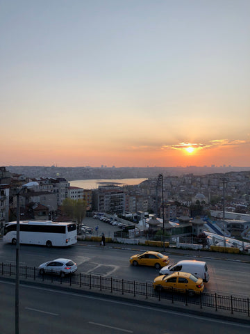 Golden Hour, overlooking Istanbul