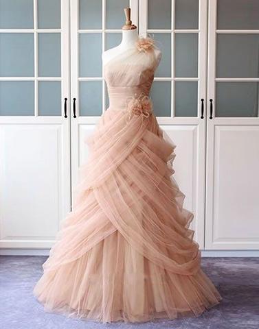 blush pink prom dresses 2019