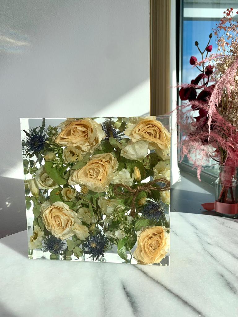 Glasshouse Collection- Preserved Flower and Resin Art