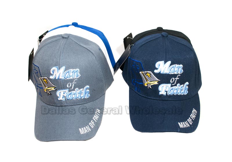 "Men of Faith" Casual Baseball Caps Wholesale