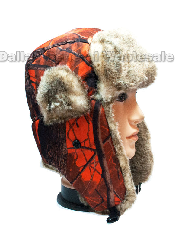 Camouflage Trooper Aviator Hats Wholesale