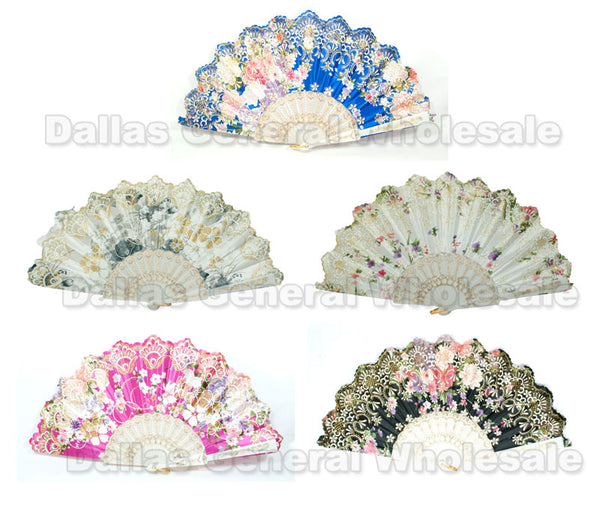 hand held folding fans wholesale