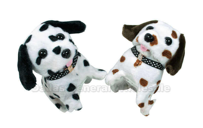 walking dalmatian dog toy