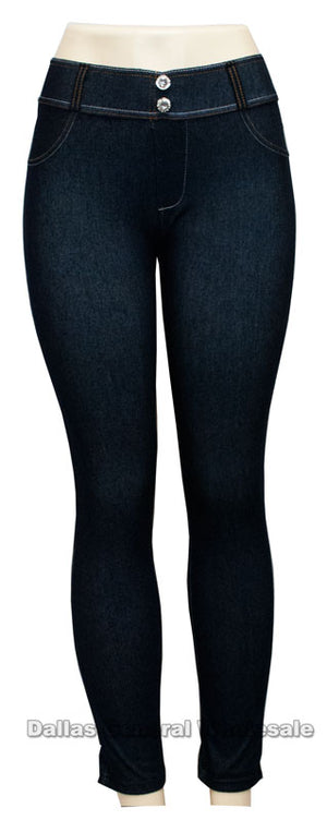 denim jeggings wholesale