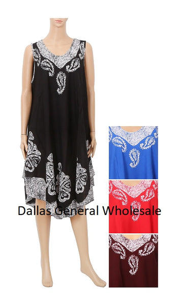 Women Rayon Umbrella Dresses Wholesale