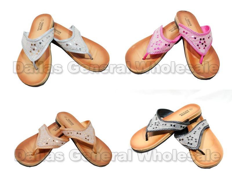 baseball flip flops wholesale