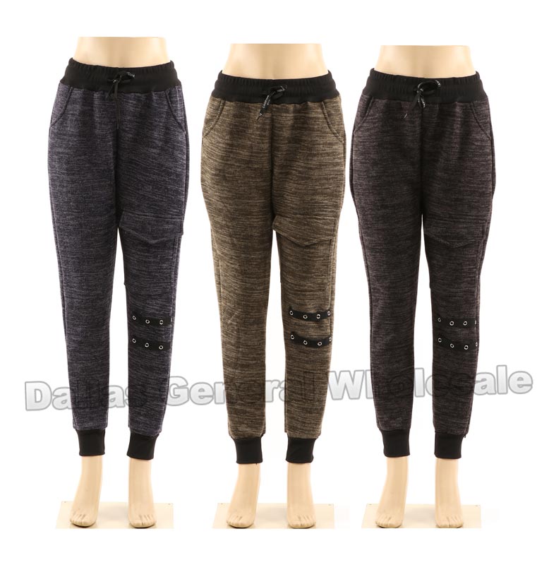 Girls Fur Insulated Winter Track Pants Wholesale