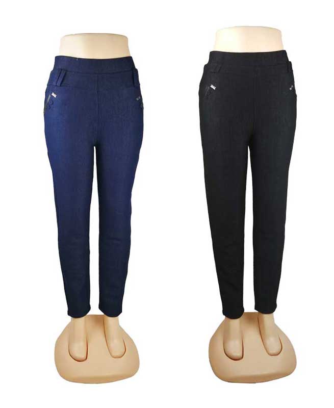 Ladies Fleece Lining Thermal Trousers Pants Wholesale