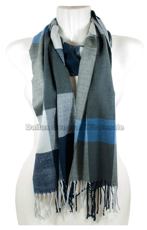 Men Cashmere Feel Scarf Wholesale