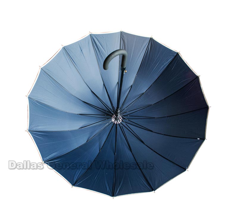 pepermunt Fjord briefpapier 16 Rib Jumbo Umbrellas Wholesale