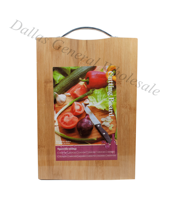 Set of 10, 14x11 Bulk Wholesale Thick Plain Bamboo Cutting Boards